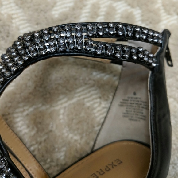 Black open toe - Picture 7 of 8